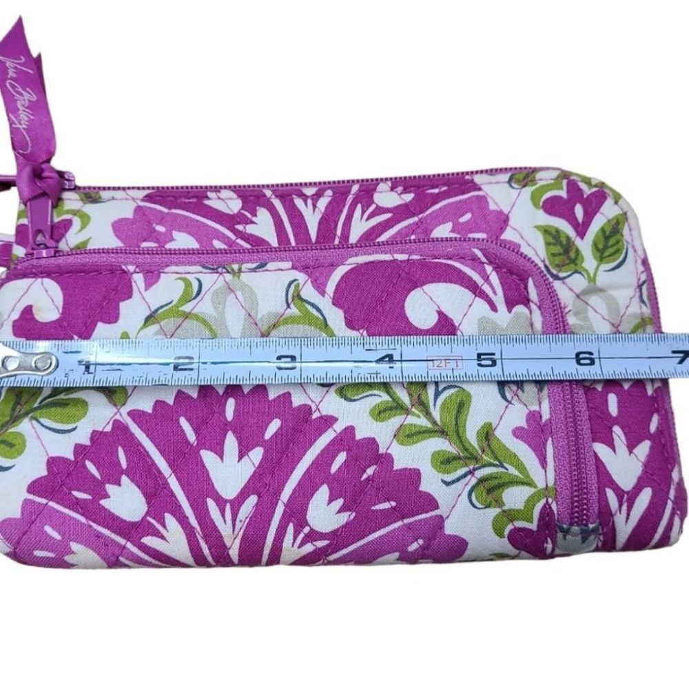Vera Bradley Julep Tulip Purple Wristlet - Picture 7 of 8